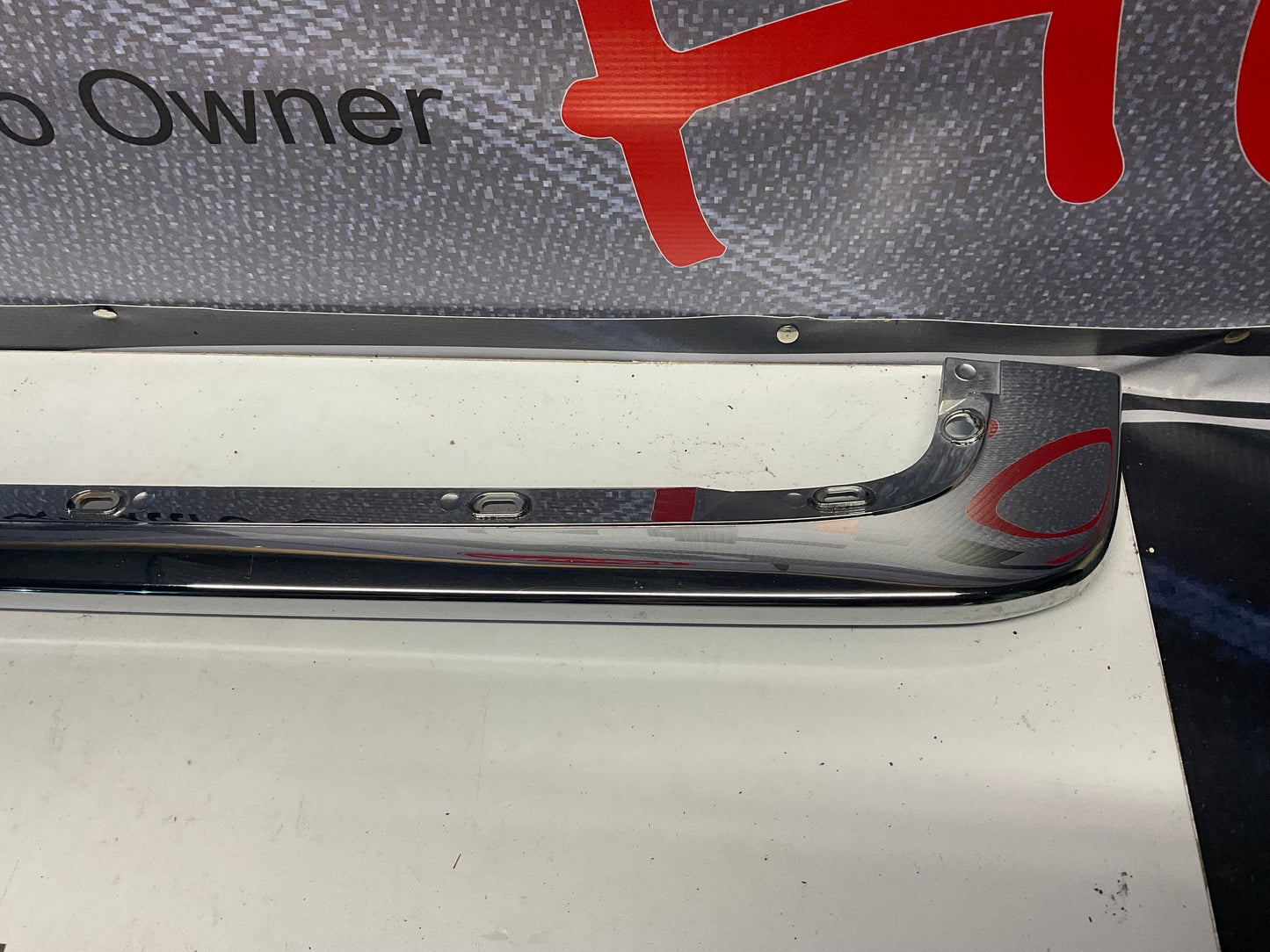 Driver Rear Bumper Trim 443807459E C3