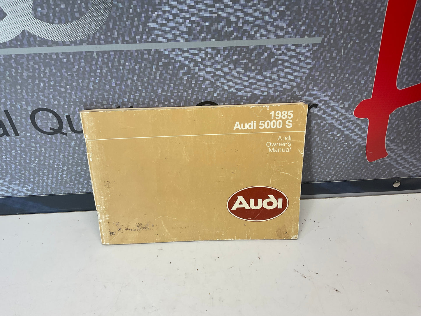 1985 Audi 5000 S Owners Manual