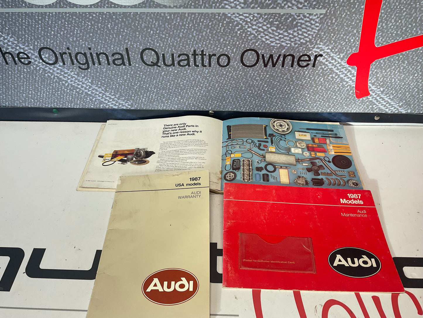 1987 Audi 4000/4000 Quattro Owners Manual B2