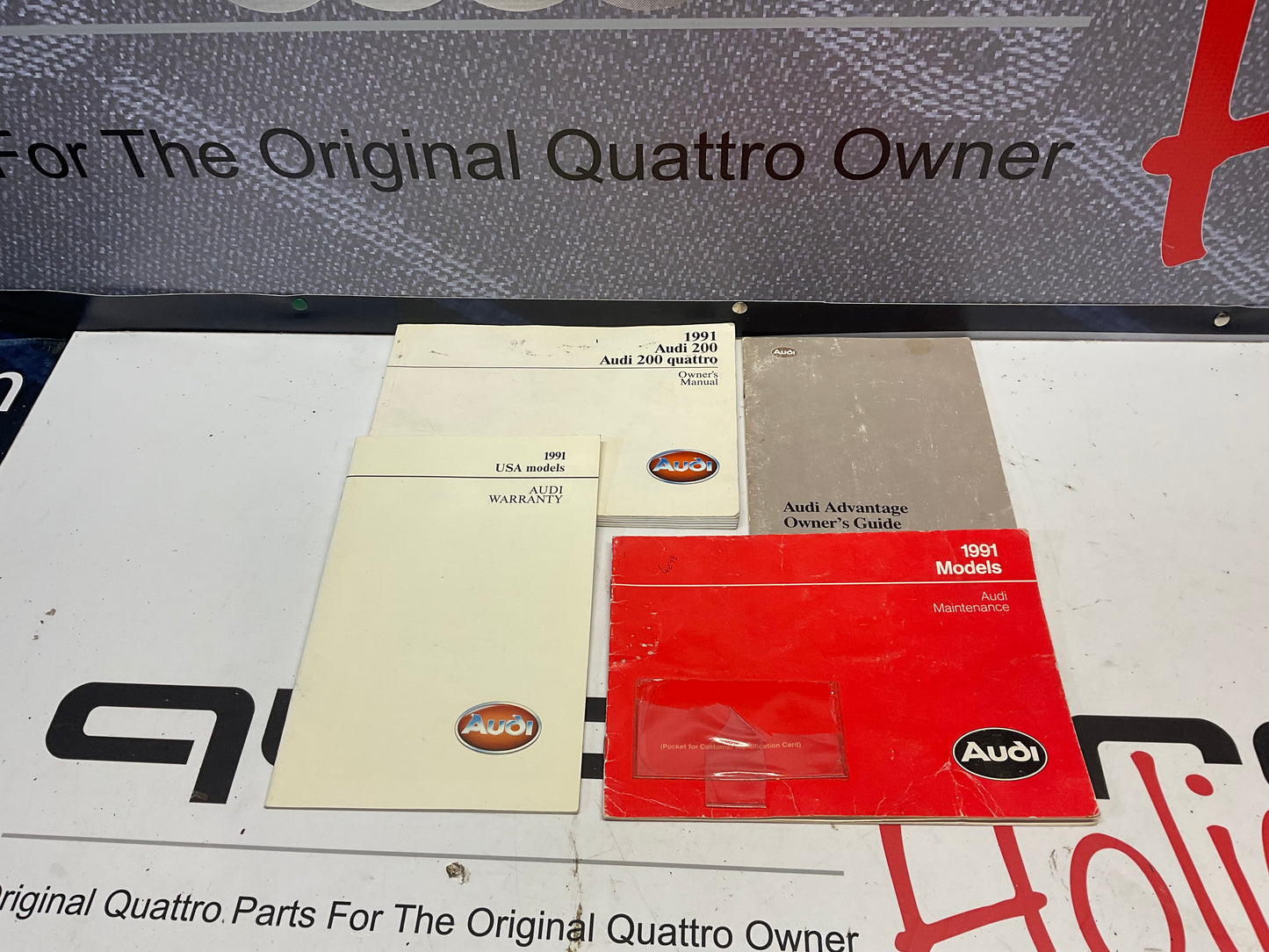 1991 Audi 200 Quattro Owners Manual. C3