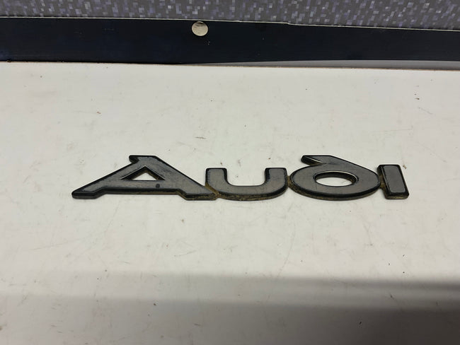 Rear Trunk Lid Badge Audi B2